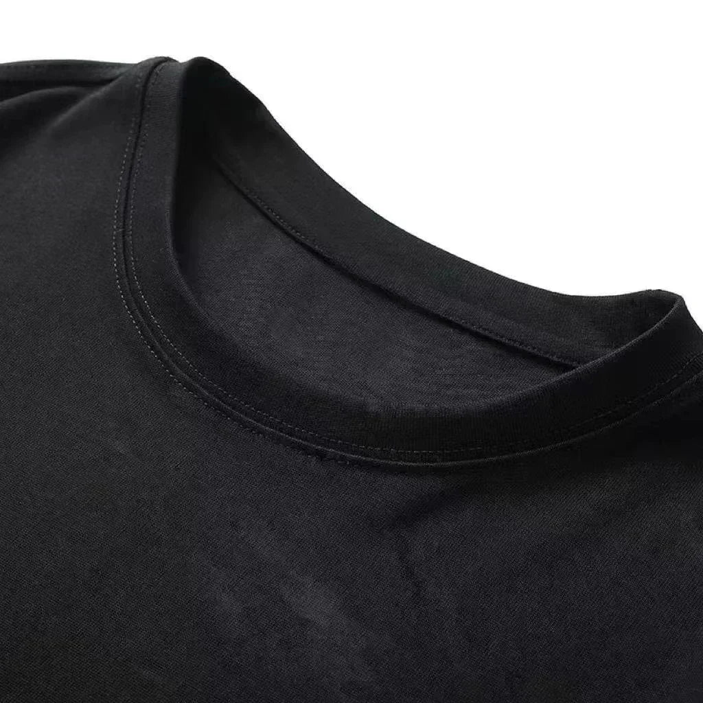 ONE PIECE Animation Derivatives ACE Printed Short Sleeve T-Shirt Men's and Women's 2025 Summer New Fashion Casual Cotton Top