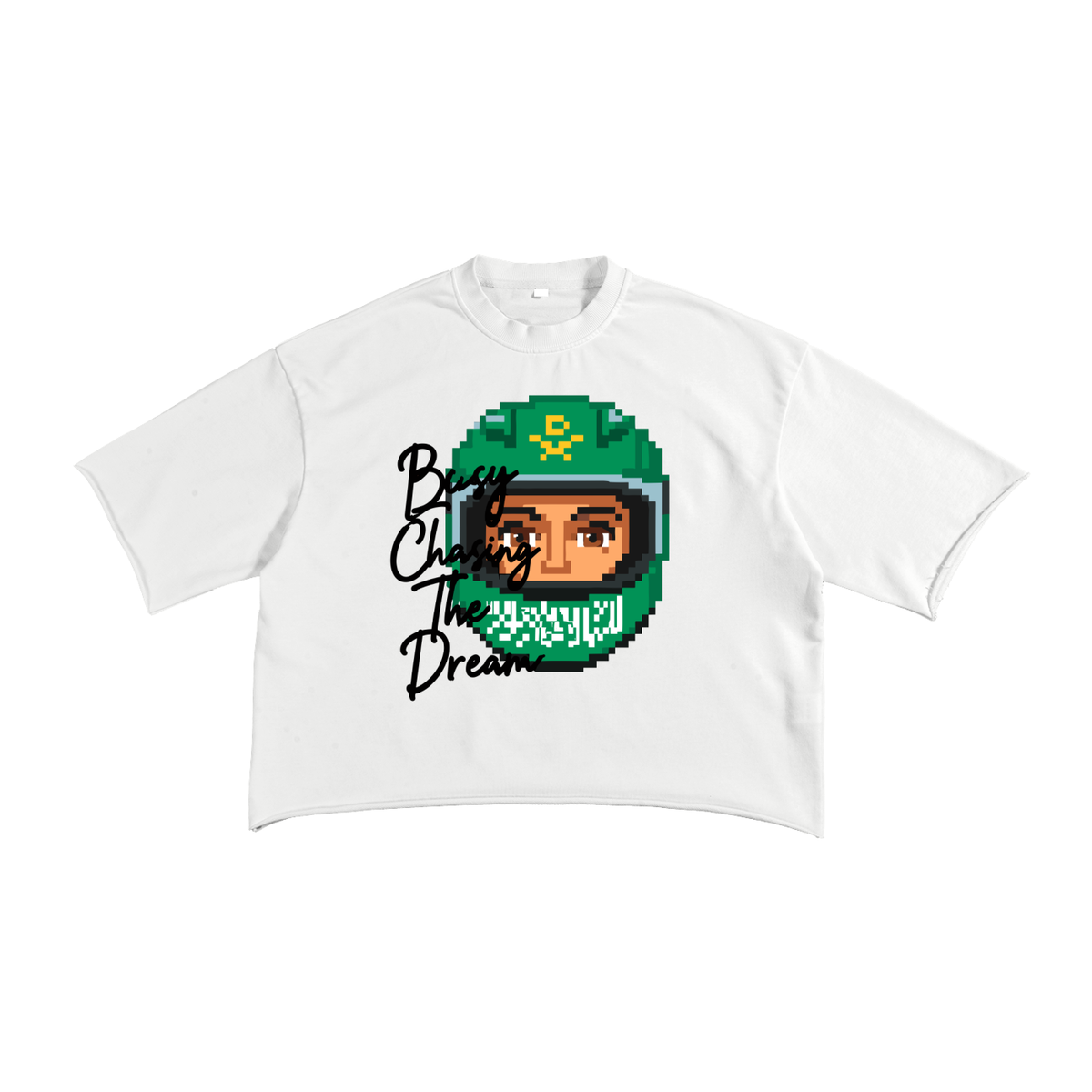 French Terry Raw Edge T-Shirt