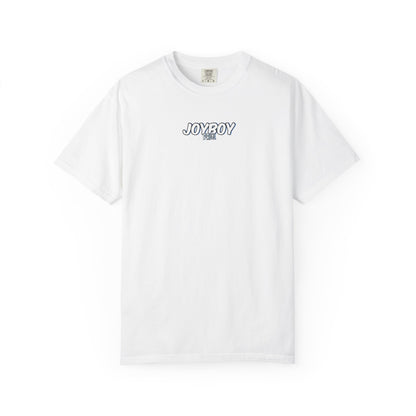 Graphic T-Shirt — JOYBOY Anime Skull Backprint White Tee