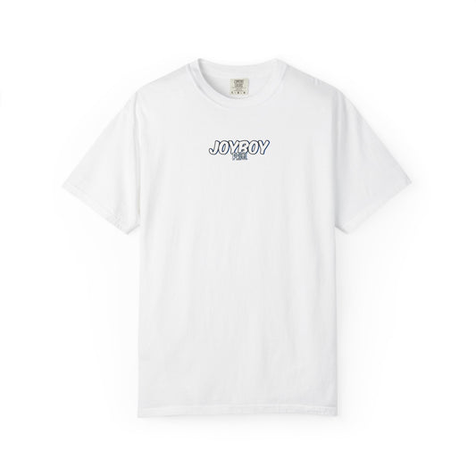 Graphic T-Shirt — JOYBOY Anime Skull Backprint White Tee