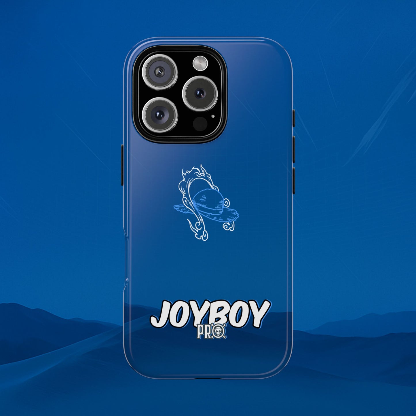JoyBoy Pro Blue Phone Case — Anime-Inspired Protective iPhone Cover