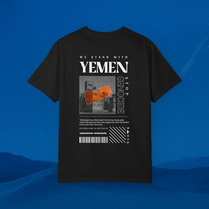 We Stand With Yemen T-Shirt — Solidarity Graphic Tee
