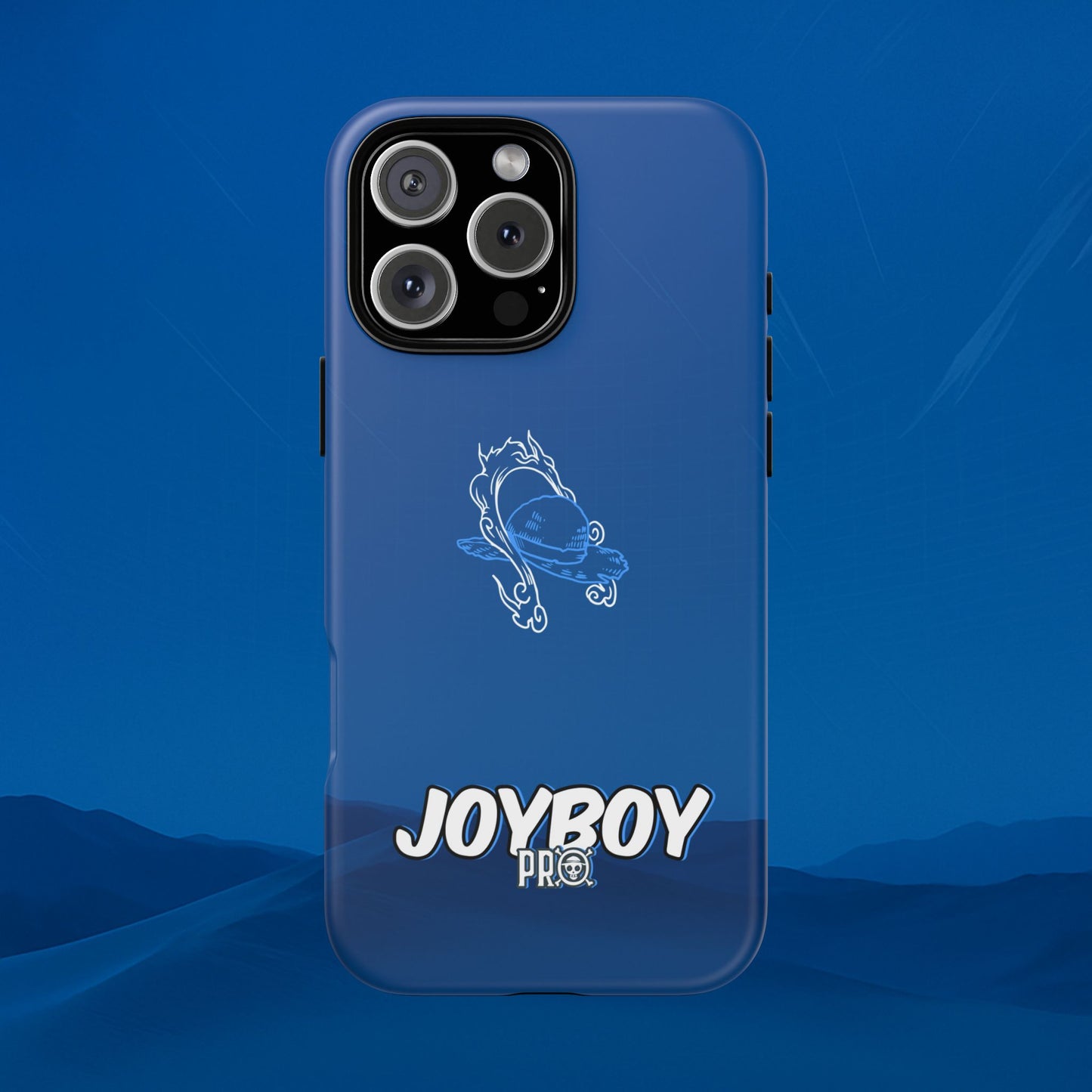 JoyBoy Pro Blue Phone Case — Anime-Inspired Protective iPhone Cover