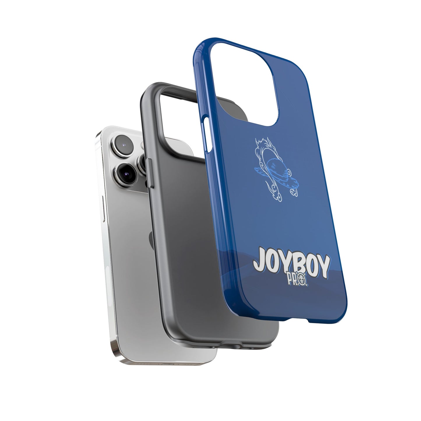 JoyBoy Pro Blue Phone Case — Anime-Inspired Protective iPhone Cover