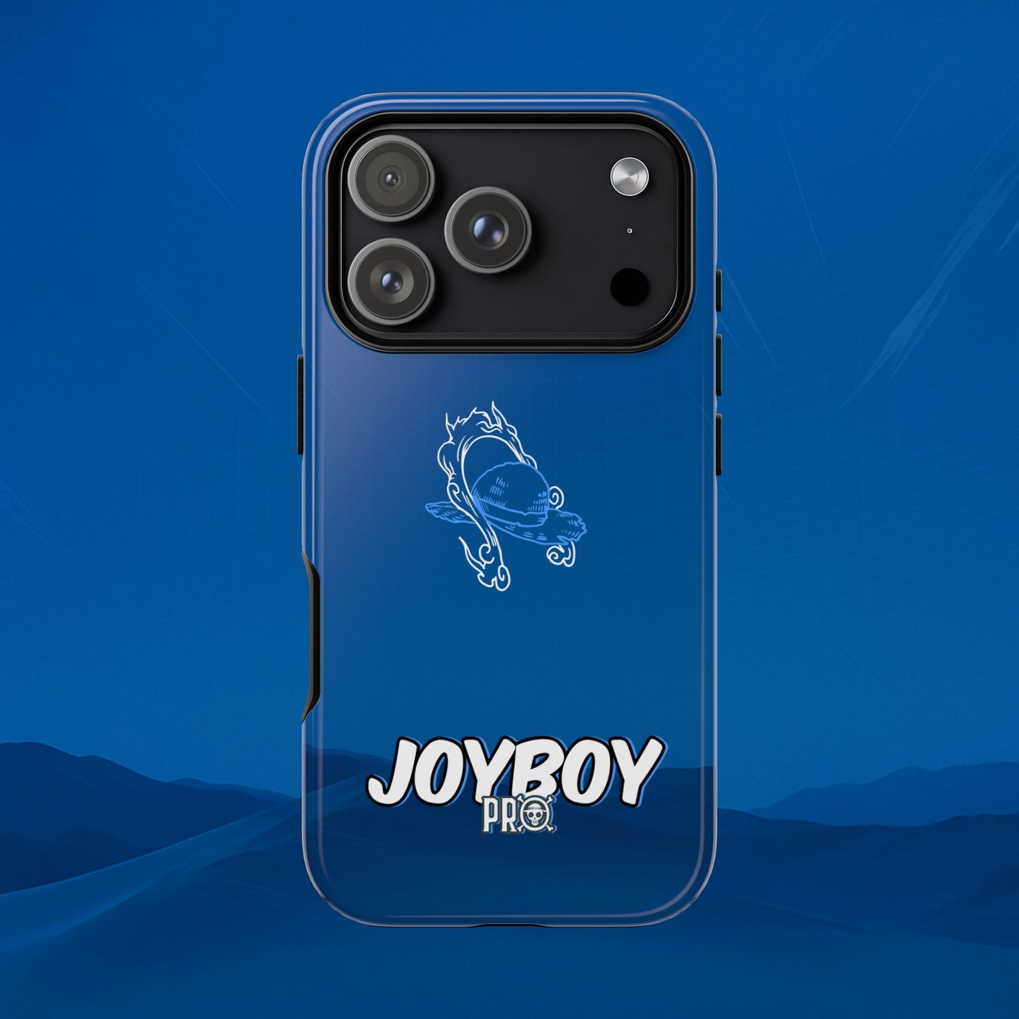 JoyBoy Pro Blue Phone Case — Anime-Inspired Protective iPhone Cover