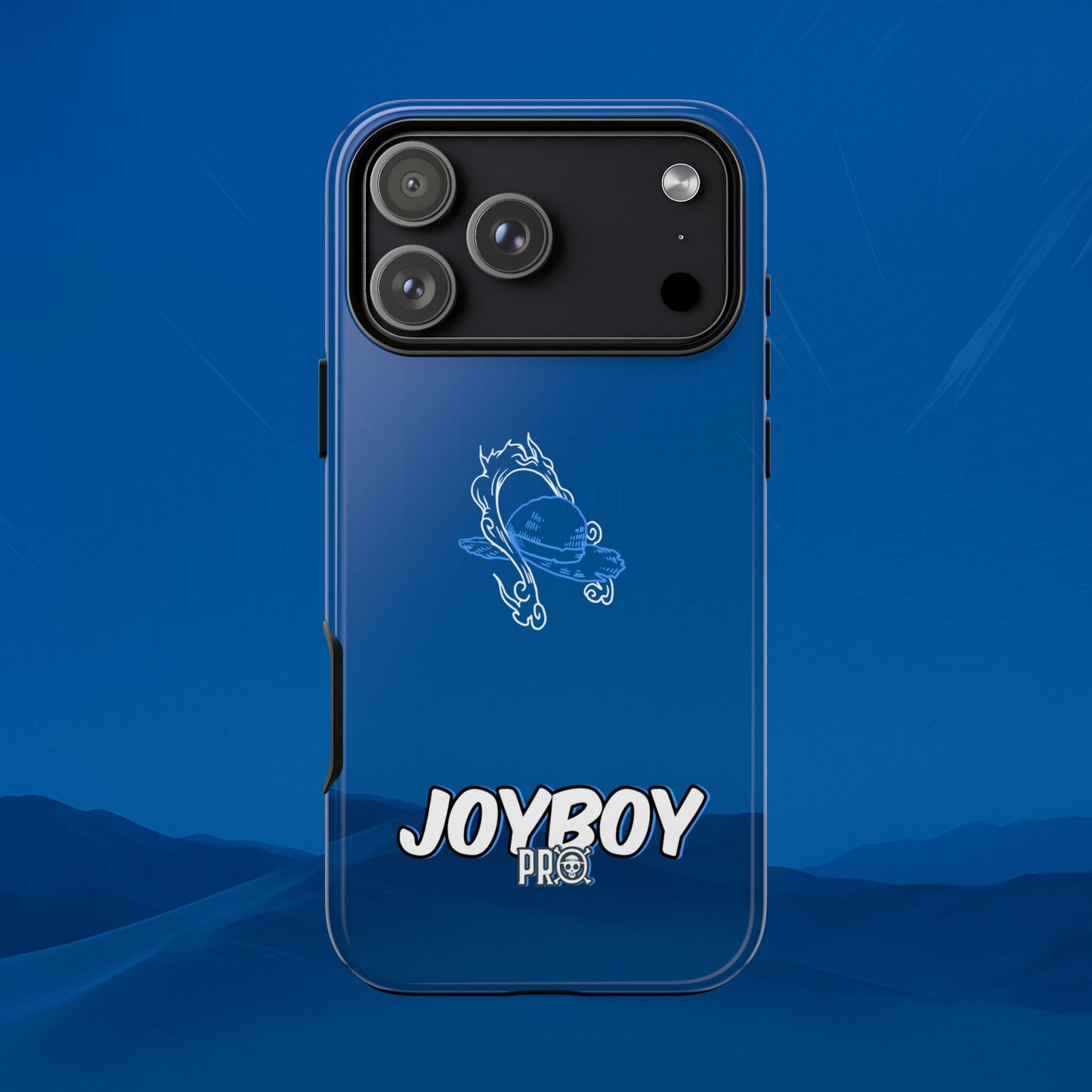 JoyBoy Pro Blue Phone Case — Anime-Inspired Protective iPhone Cover