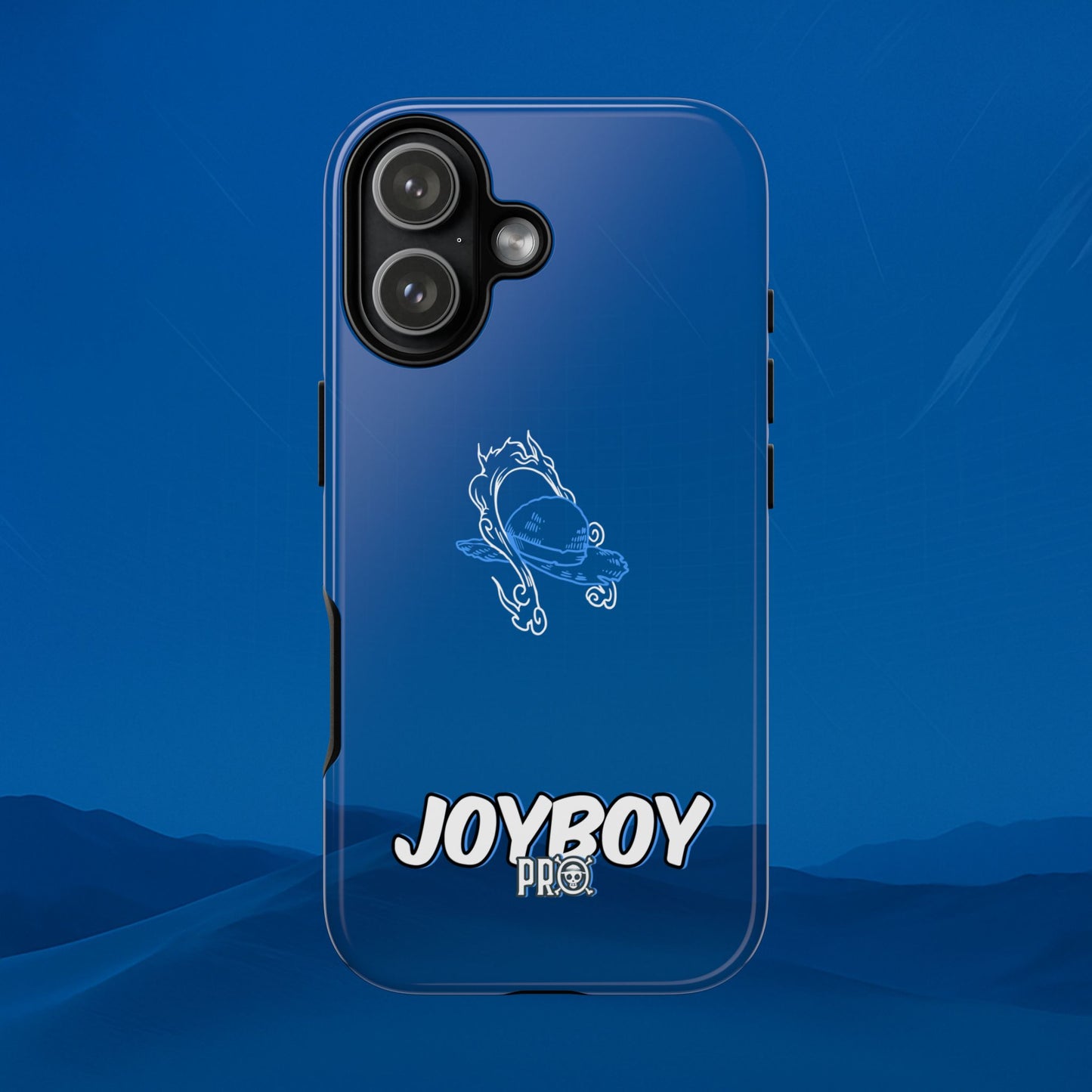 JoyBoy Pro Blue Phone Case — Anime-Inspired Protective iPhone Cover
