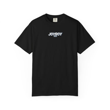 Graphic T-Shirt — JOYBOY Anime Skull Backprint White Tee