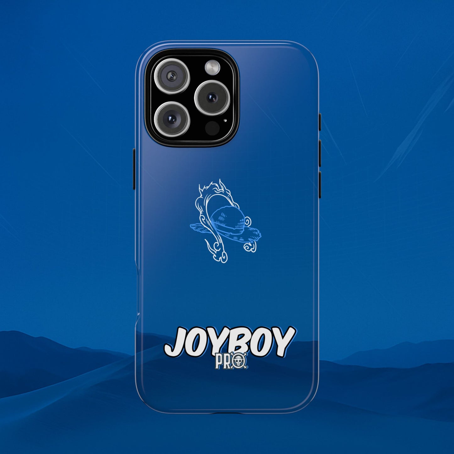 JoyBoy Pro Blue Phone Case — Anime-Inspired Protective iPhone Cover