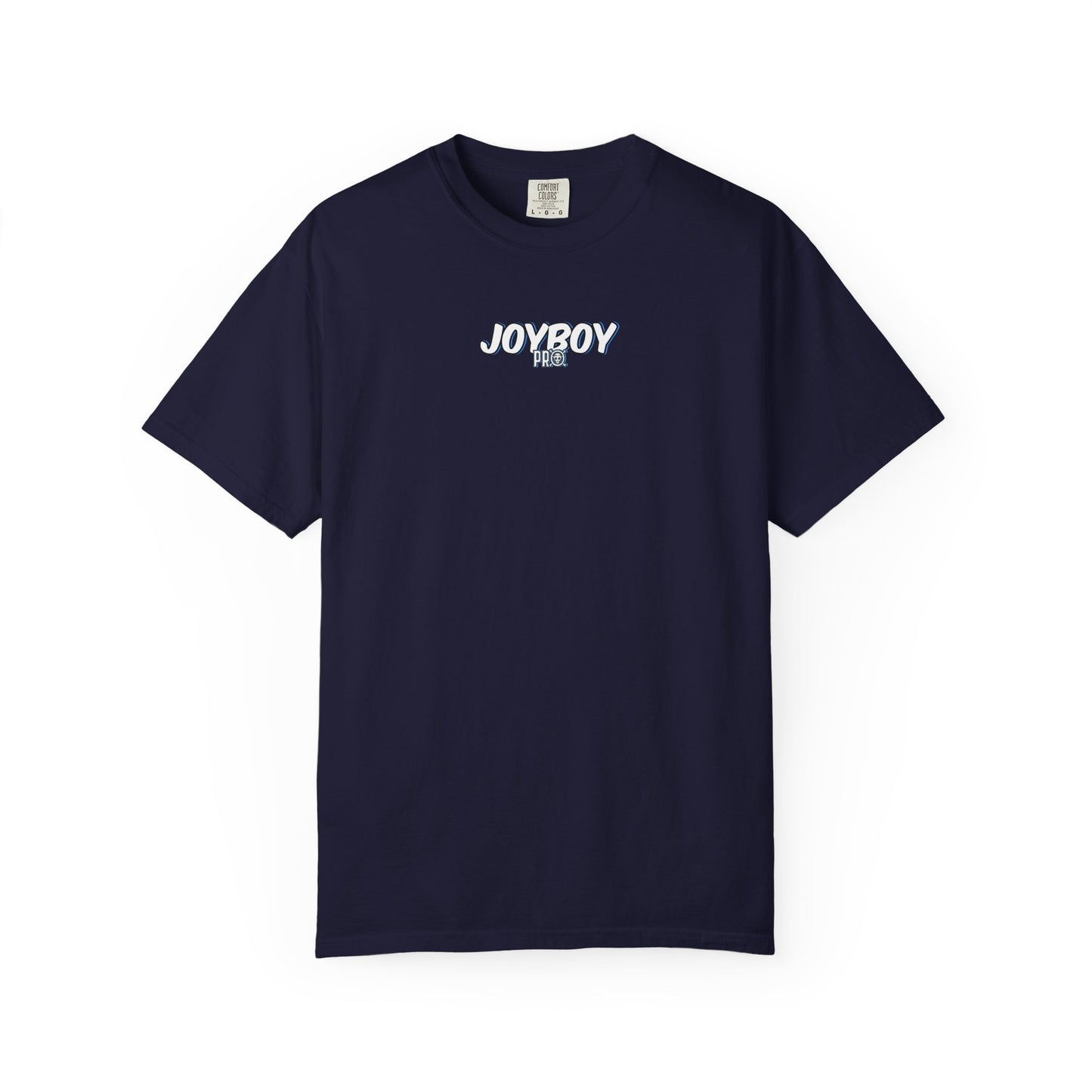 Graphic T-Shirt — JOYBOY Anime Skull Backprint White Tee