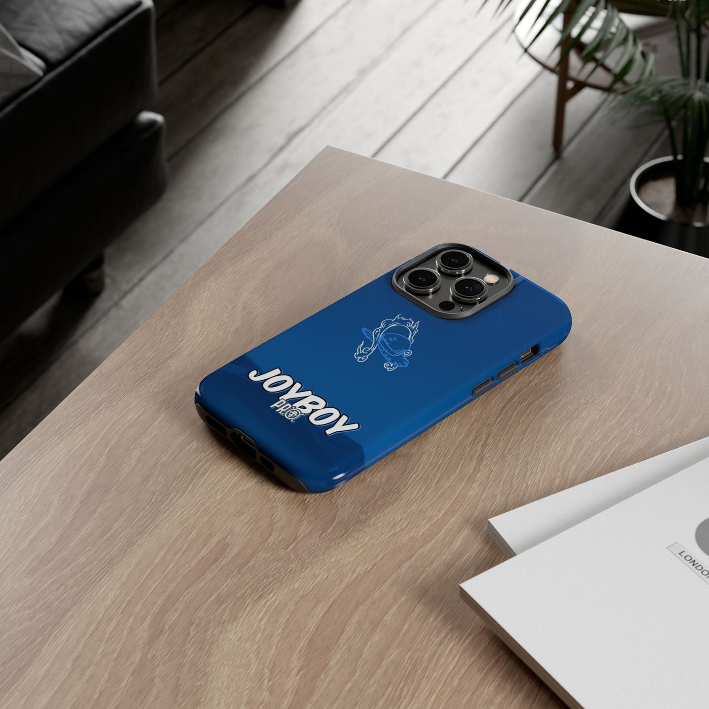 JoyBoy Pro Blue Phone Case — Anime-Inspired Protective iPhone Cover