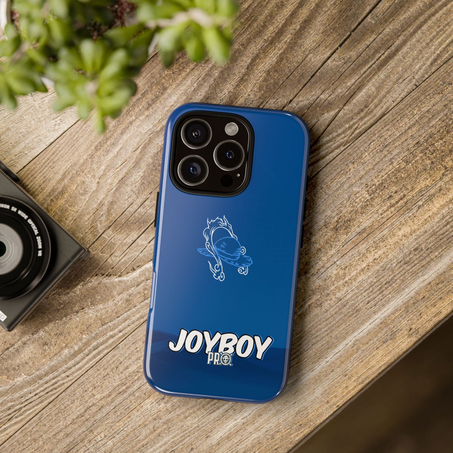 JoyBoy Pro Blue Phone Case — Anime-Inspired Protective iPhone Cover