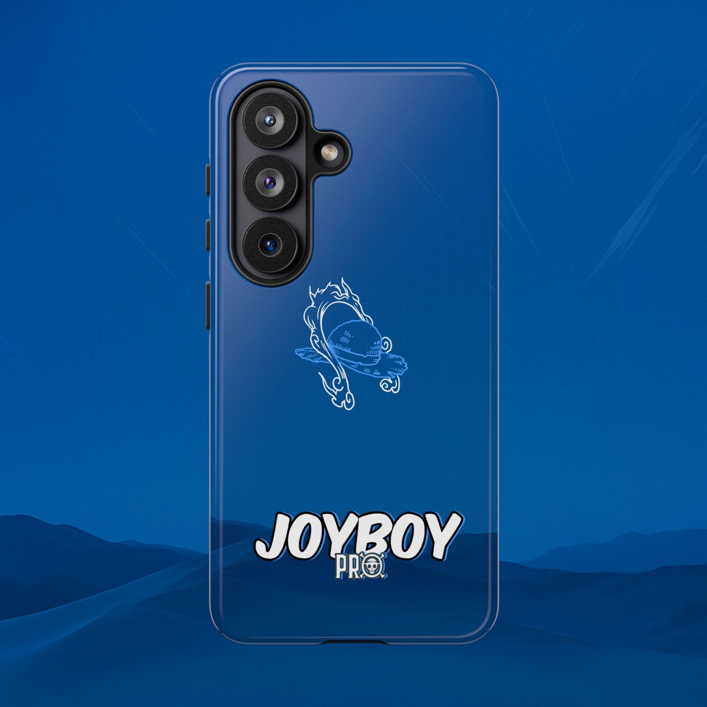 JoyBoy Pro Blue Phone Case — Anime-Inspired Protective iPhone Cover