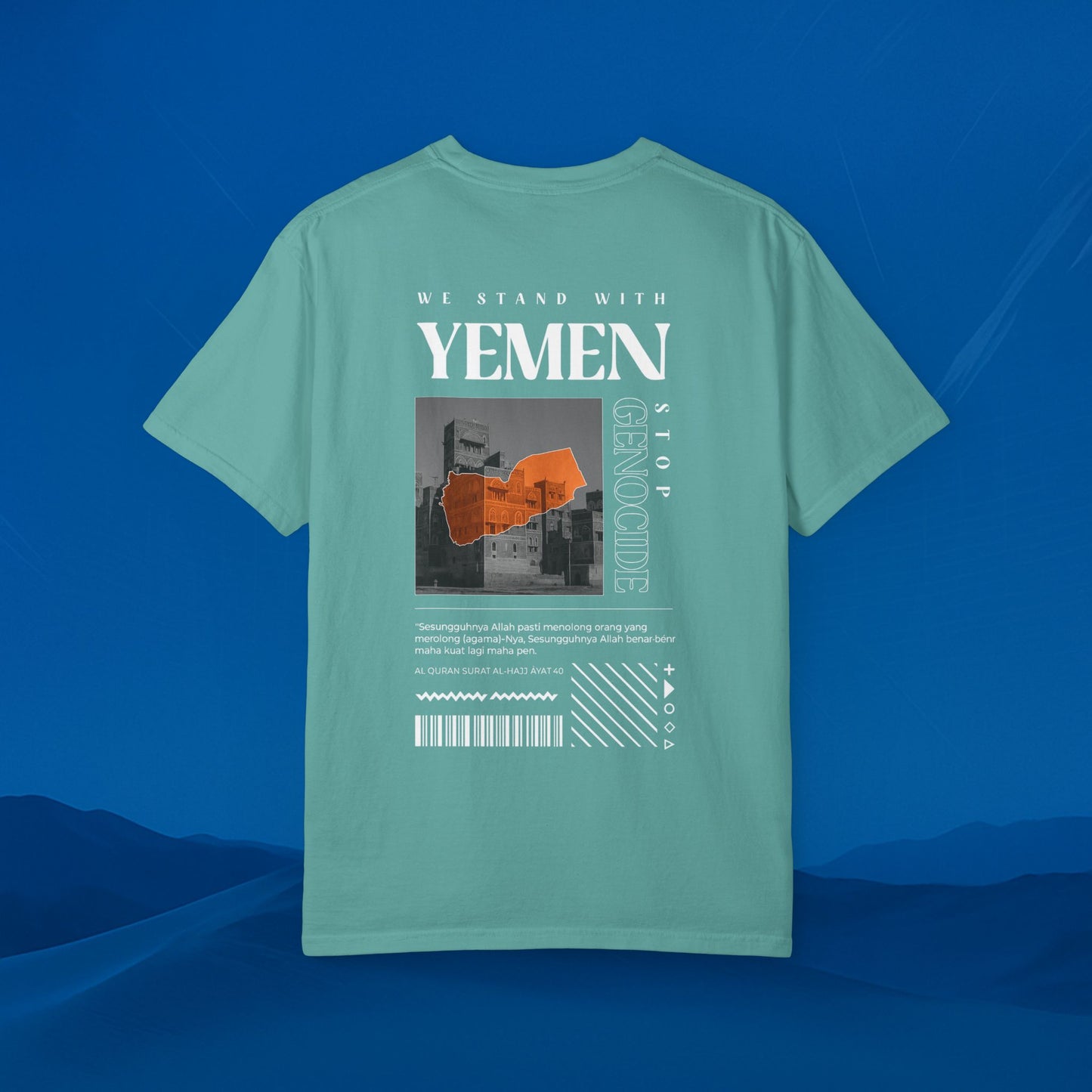 We Stand With Yemen T-Shirt — Solidarity Graphic Tee
