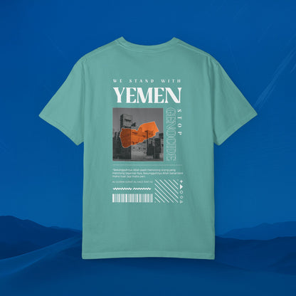 We Stand With Yemen T-Shirt — Solidarity Graphic Tee