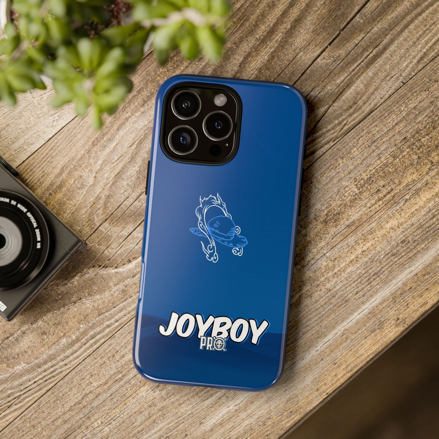 JoyBoy Pro Blue Phone Case — Anime-Inspired Protective iPhone Cover