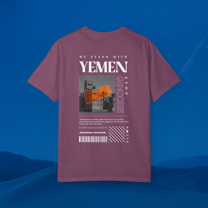 We Stand With Yemen T-Shirt — Solidarity Graphic Tee