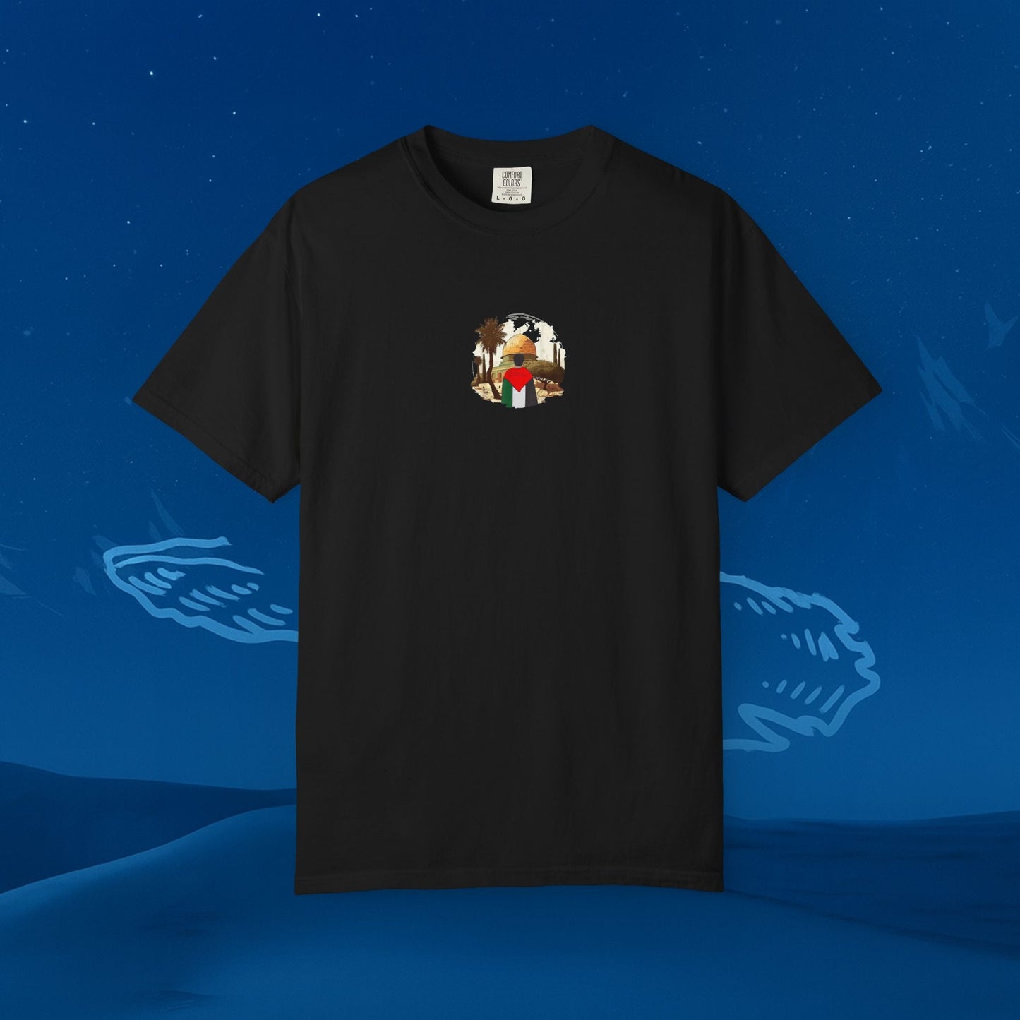 Palestine Dome T-Shirt — Al-Quds Illustration Tee