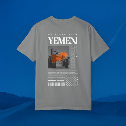 We Stand With Yemen T-Shirt — Solidarity Graphic Tee