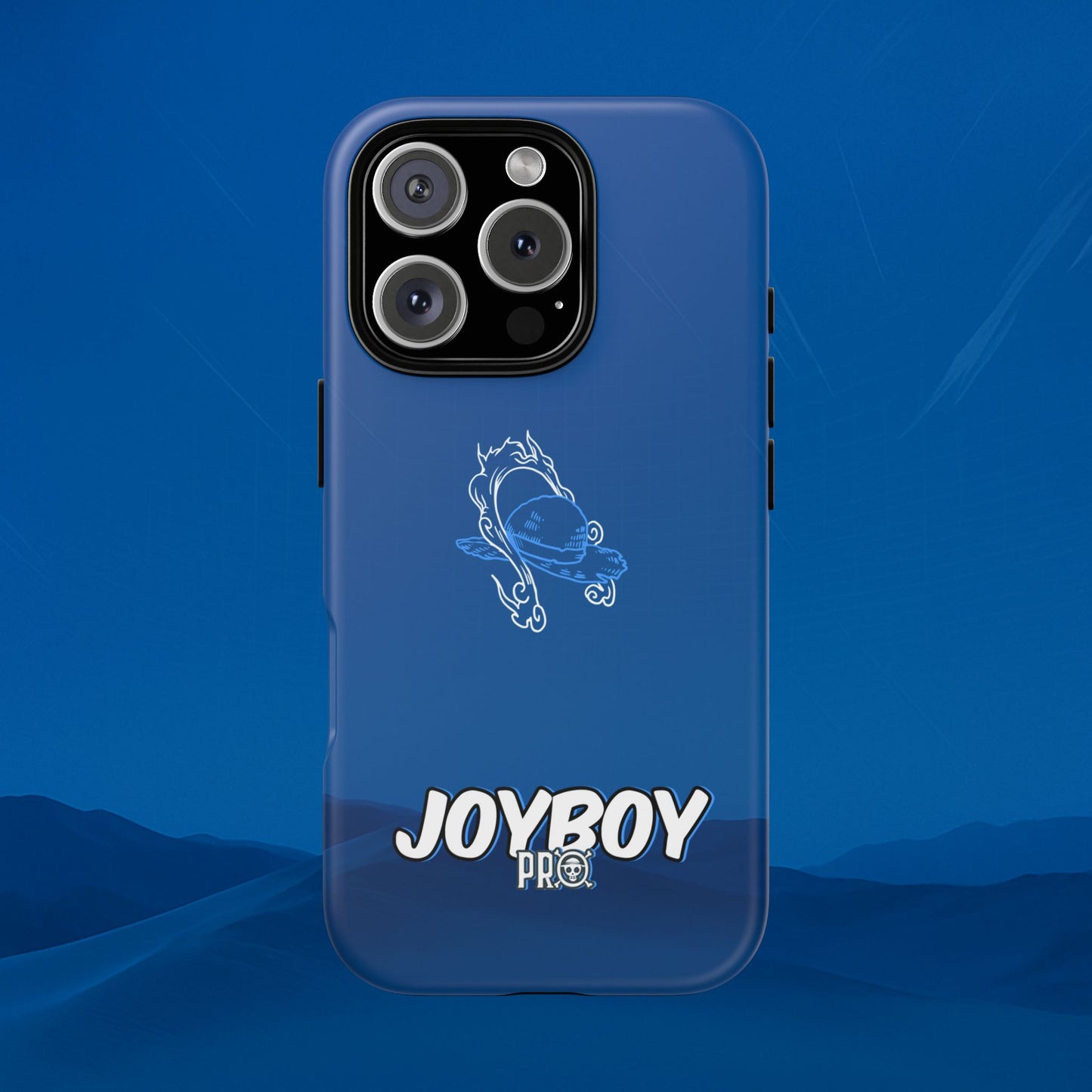 JoyBoy Pro Blue Phone Case — Anime-Inspired Protective iPhone Cover