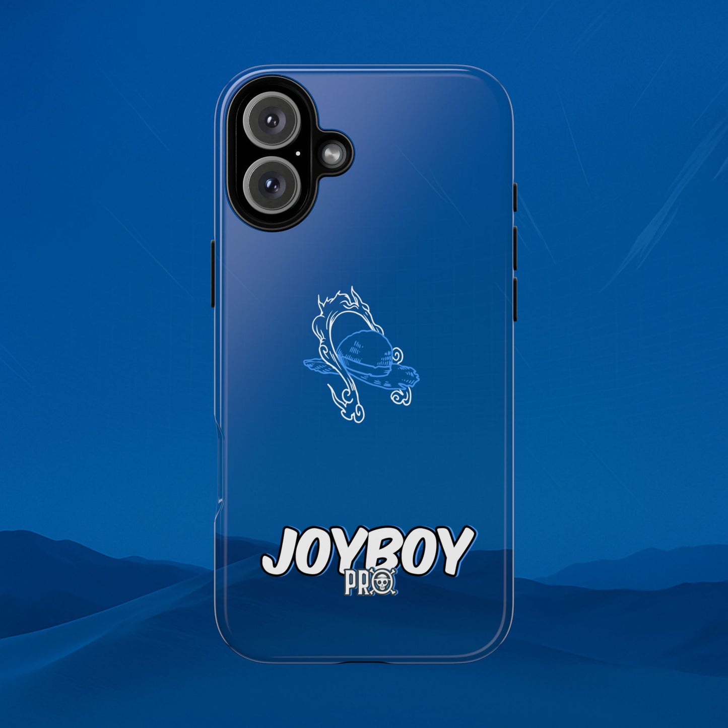 JoyBoy Pro Blue Phone Case — Anime-Inspired Protective iPhone Cover