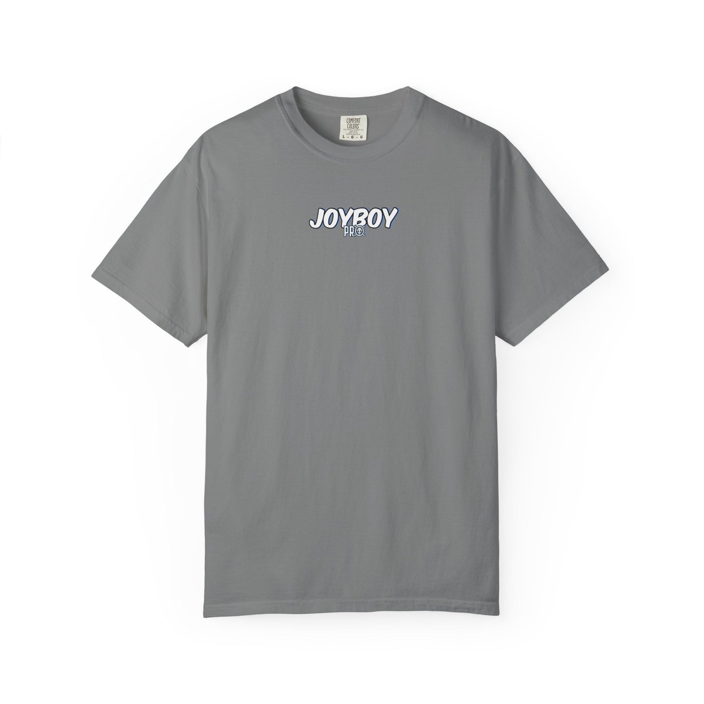 Graphic T-Shirt — JOYBOY Anime Skull Backprint White Tee