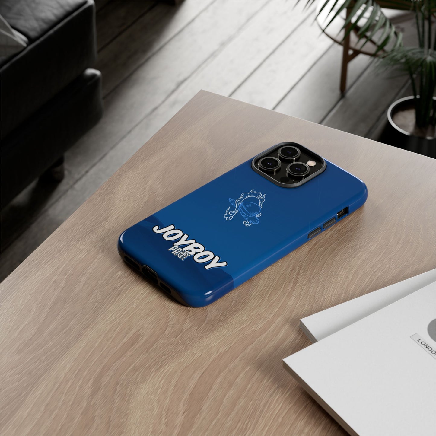 JoyBoy Pro Blue Phone Case — Anime-Inspired Protective iPhone Cover