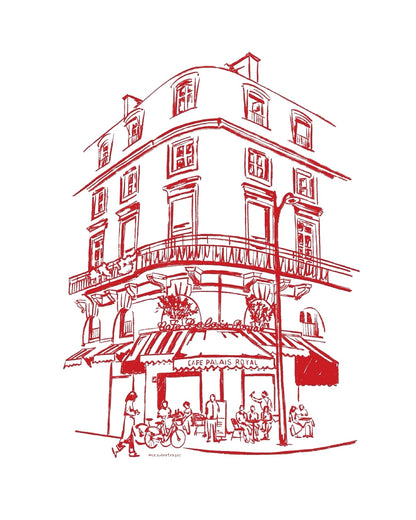 Cafe Palais Royal Tee design